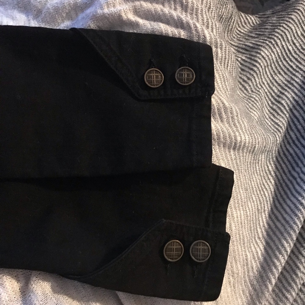 Anlo Low-rise Skinny Black Jeans button ankle 25 - Picture 6 of 6